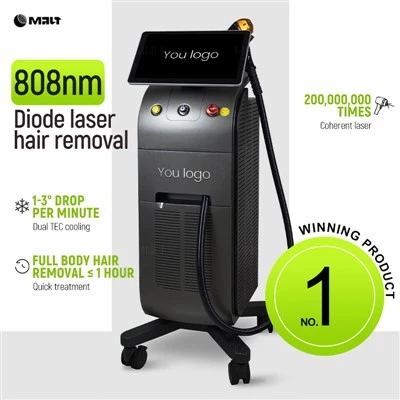 Soprano Hielo 808nm Diodo Láser rehegua